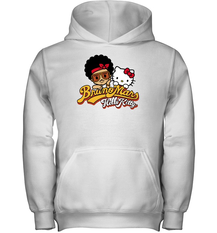 Bruno Mars x Hello Kitty T Shirt | Custom prints store | T