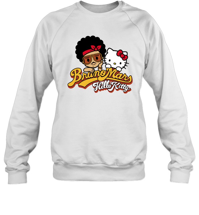 【新品未使用】BRUNO MARS X HALLO KITTY Tシャツ IN STOCK】 BRUNO MARS HELLO KITTY T-shirt Japan Limited