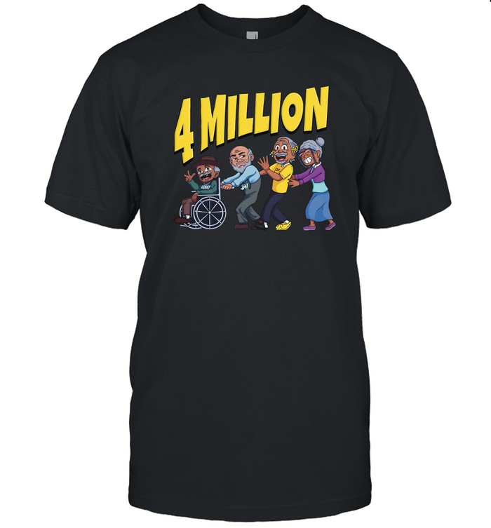 Daydrian Harding 4 Million Subscribers Shirt – Black Fan Tee | JulyClothing