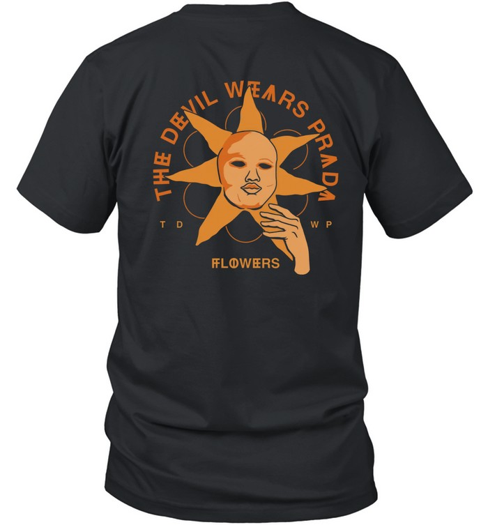 Sunflower Face T-Shirt – Floral Edge by The Devil Wears Prada – Shop Online
