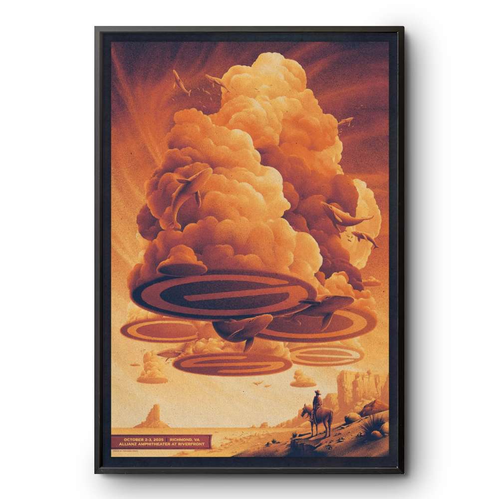 Richmond VA Tour Poster – Goose Oct 2–3, 2025 Allianz Amphitheater Print