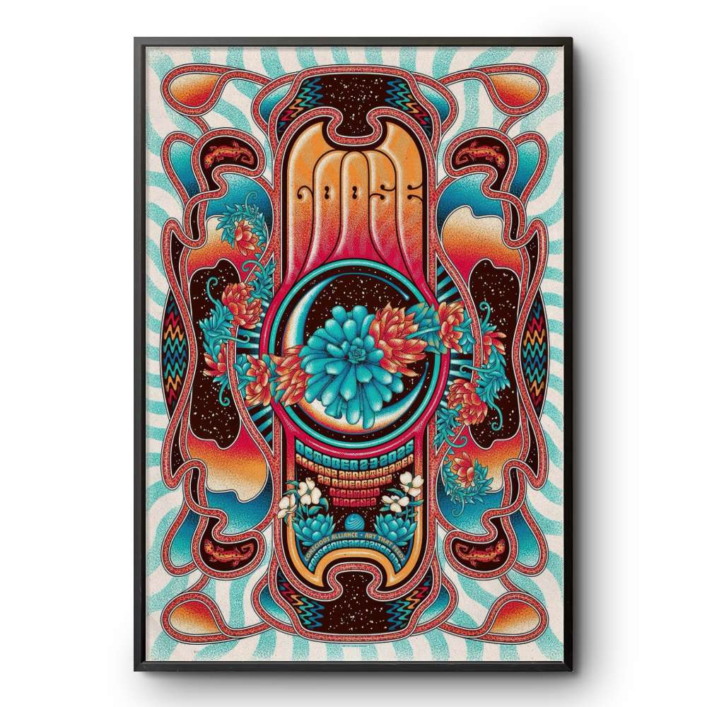 Goose 2025 Richmond VA Poster – Allianz Amphitheater Riverfront Tour Print – Trending Now