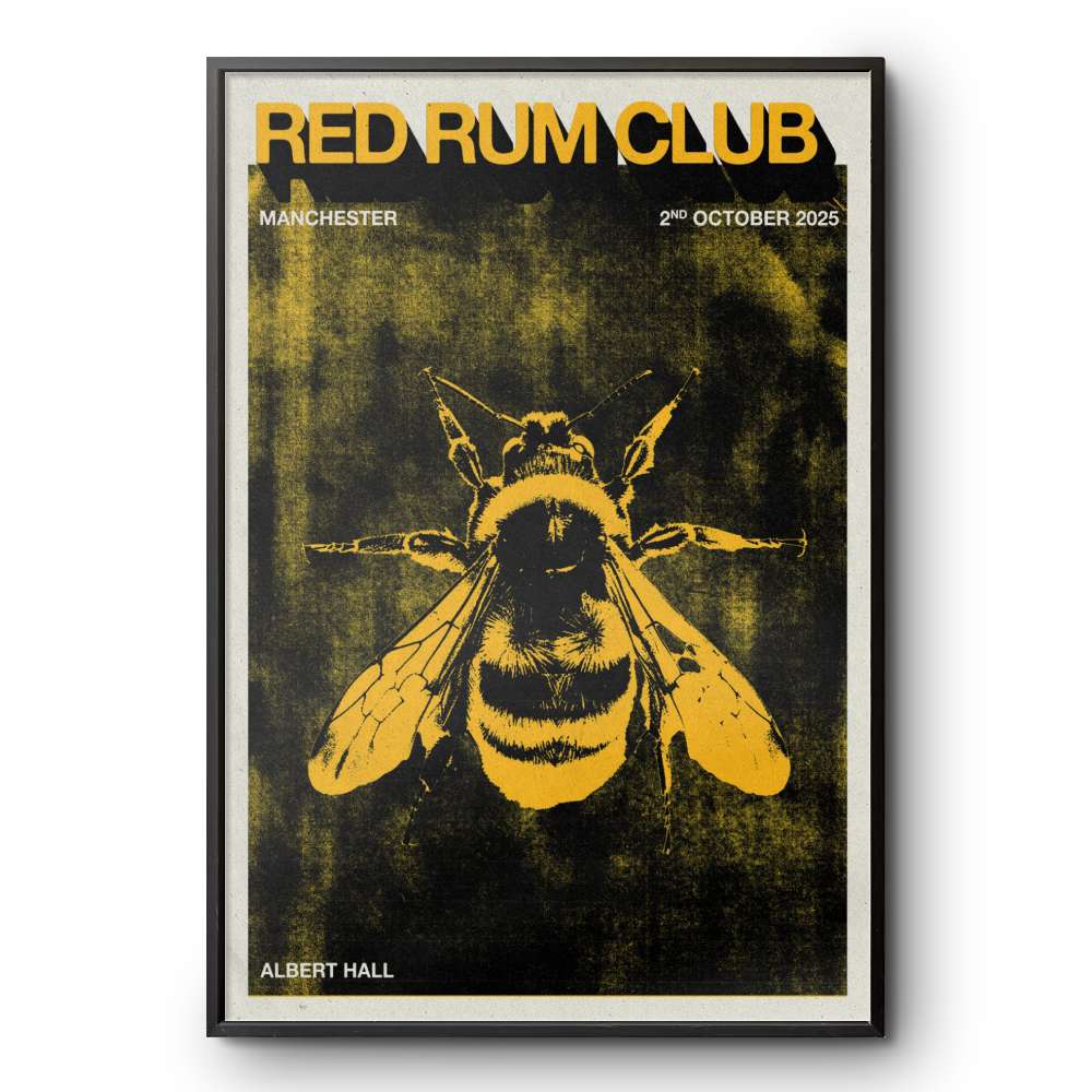 Red Rum Club Albert Hall Manchester Poster – October 2, 2025 Concert Print – Shop Online