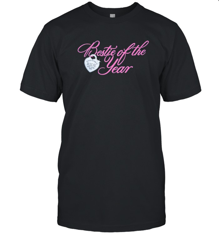 Ride the Pod Bestie of the Year Tee – Funny Podcast Fan Shirt | JulyClothing