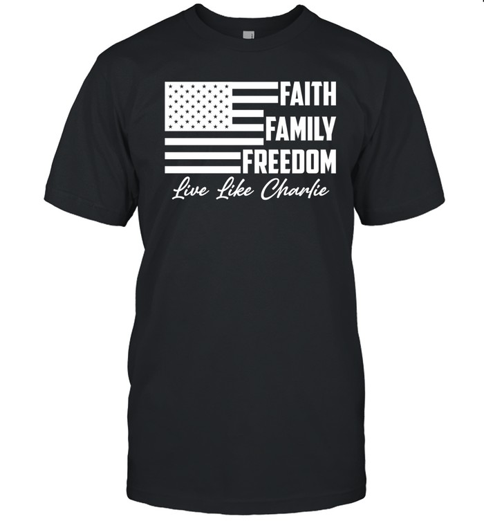 Faith Family Freedom Shirt – Patriotic Christian Graphic Tee