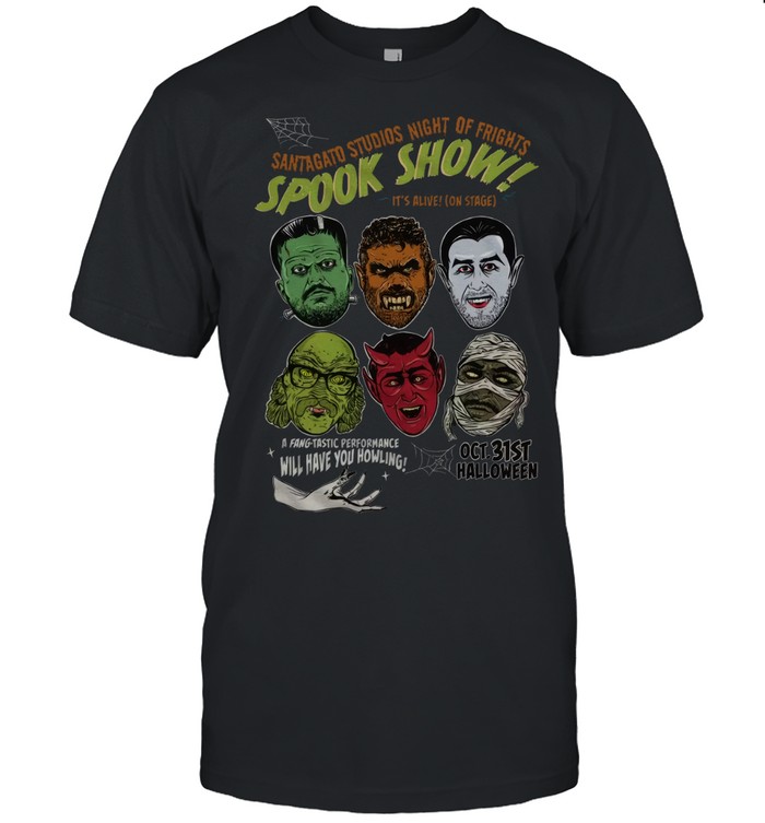 Monster Mash Shirt – Santagato Studios Tee for Spooky Season & Laughs – Trending Now