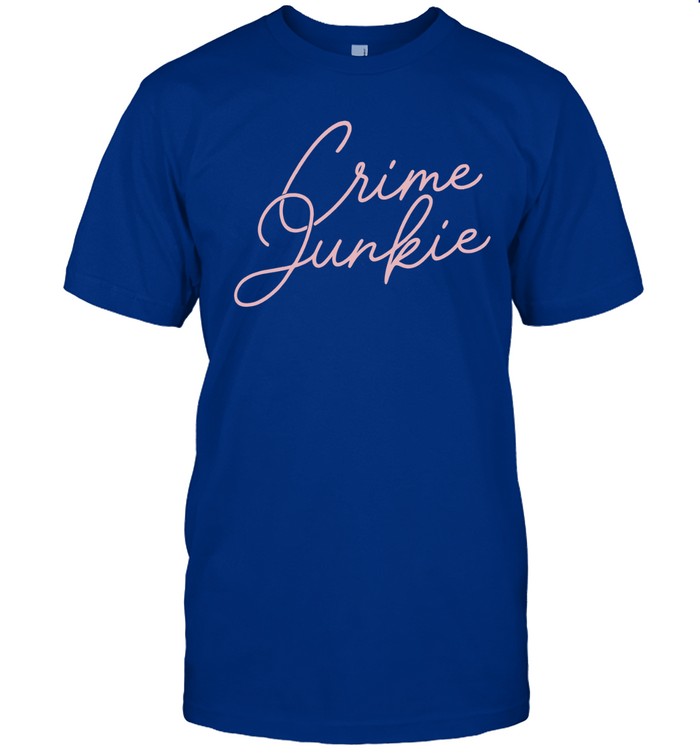 Crime Junkie Script Tee