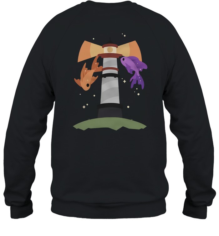 GeminiTay Lighthouse Crewneck – Cozy Minecraft-Inspired Sweatshirt – Shop Online