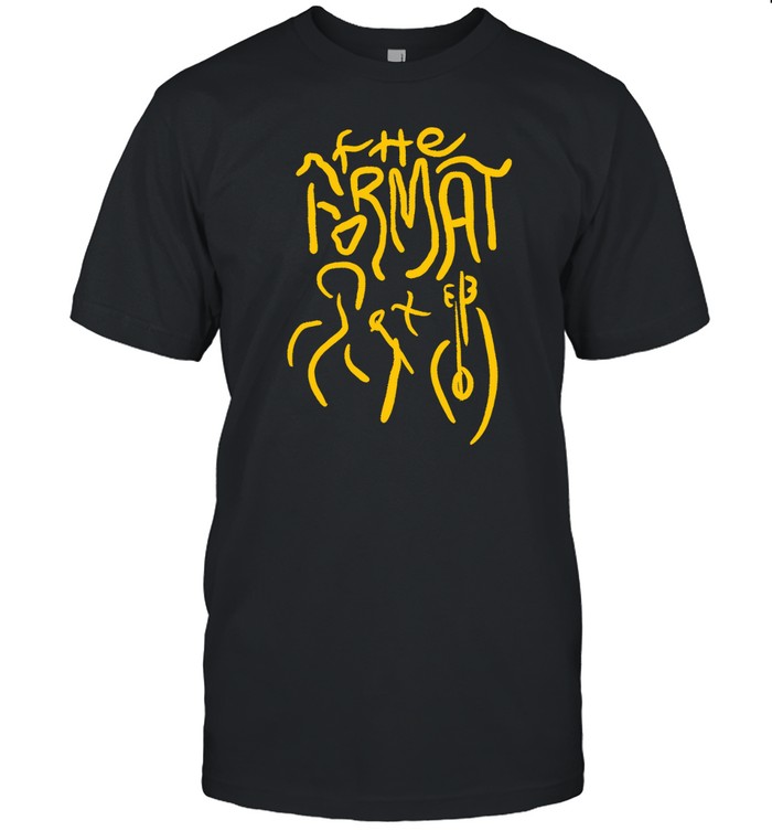 The Format Figures Black T-Shirt – Clean, Classic, Indie – Trending Now