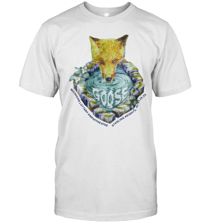 Goose Sterling Heights MI Sep 19 2025 Concert T-Shirt – Tour Event Tee