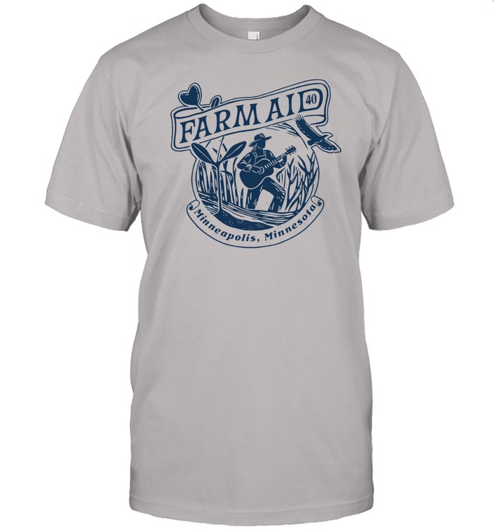 Farm Aid 40 Rice Harvester T-Shirt – Anniversary Concert Graphic Tee