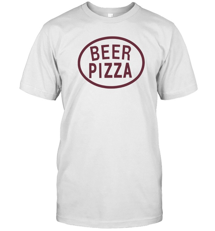 Beer Pizza T-Shirt – Foodie Humor Casual Graphic Tee