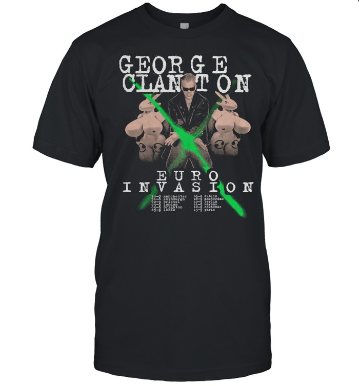 Euro Invasion T-Shirt – George Clanton Limited Tour Edition – Trending Now
