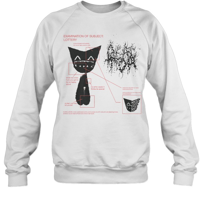 Femtanyl “Lottery” Crewneck – Glitchcore Statement Piece – Trending Now