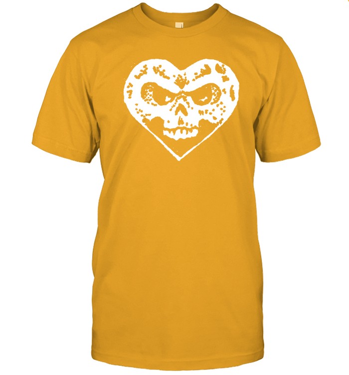 Limited Watch Out Heartskull Tee Shirt