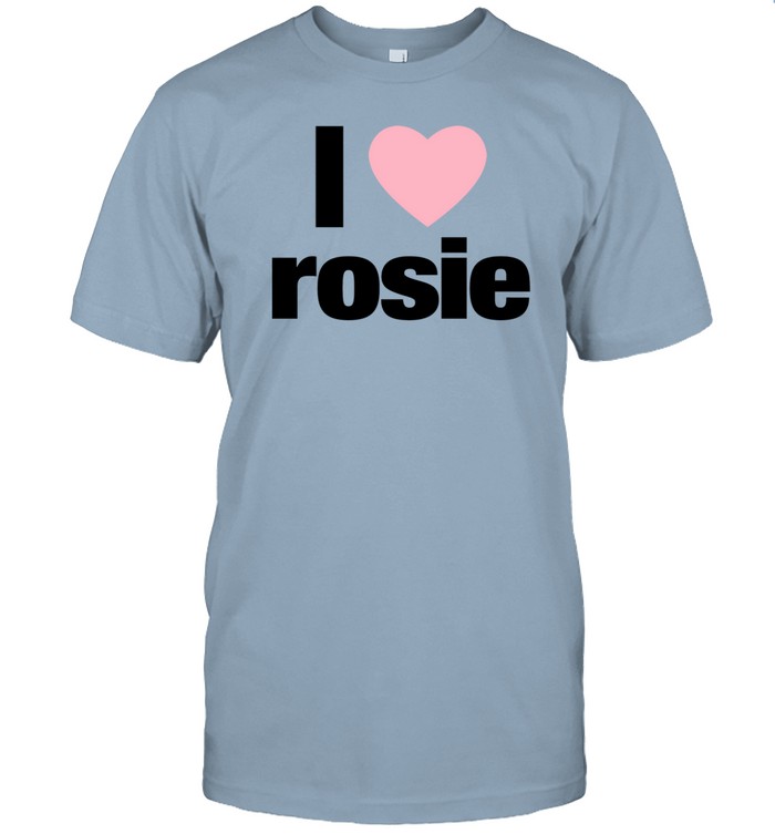 Evan Mock Wearing I Love Rosie t