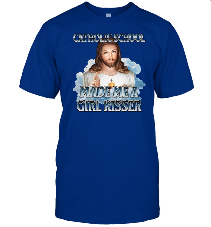 Double Cross  Co Catholic School Shirt