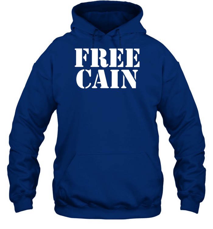 Gerald Meerschaert Wearing Free Cain Hoodie Sweatshirt