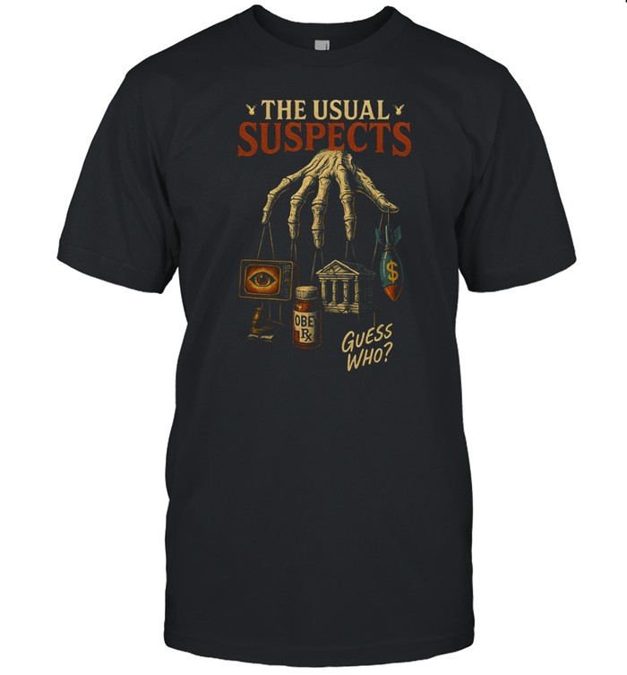 Limited The Usual Suspects Guess Who Tee Shirt