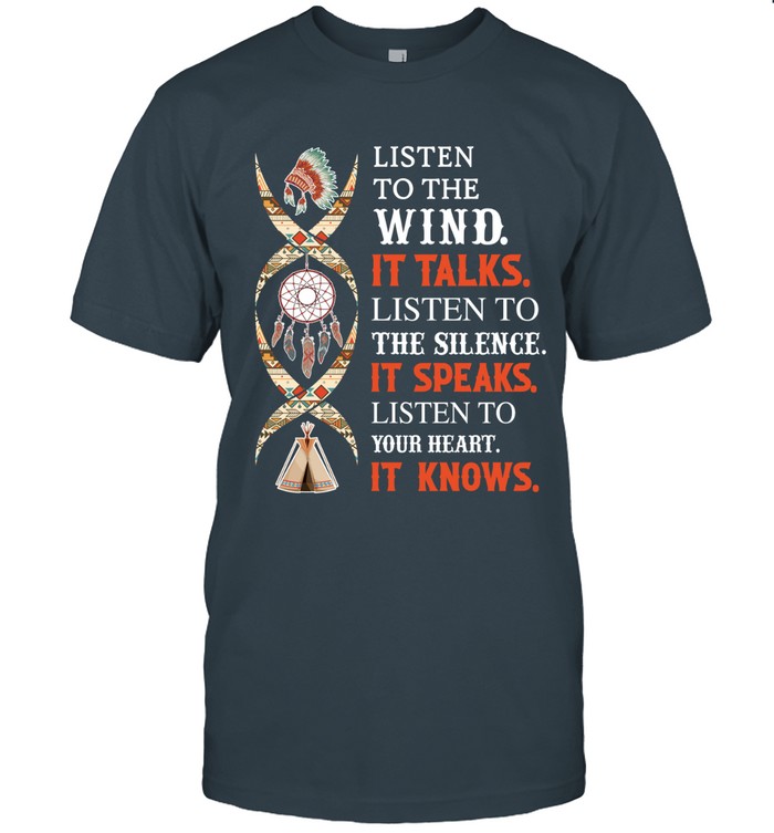 LISTEN TO THE WIND. IT TALKS. LISTEN TO THE SILENCE. IT