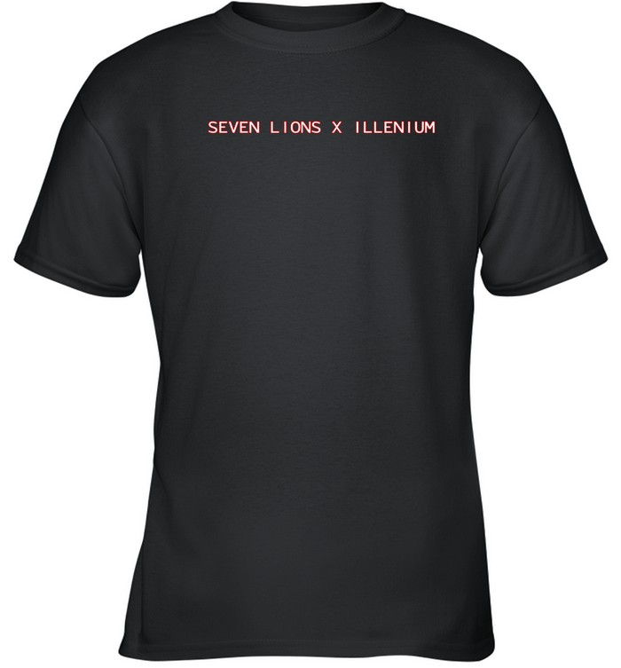 【レア】SEVEN LIONS x ILLENIUM Tシャツ レア】SEVEN LIONS x ILLENIUM Tシャツ（Illenium Official