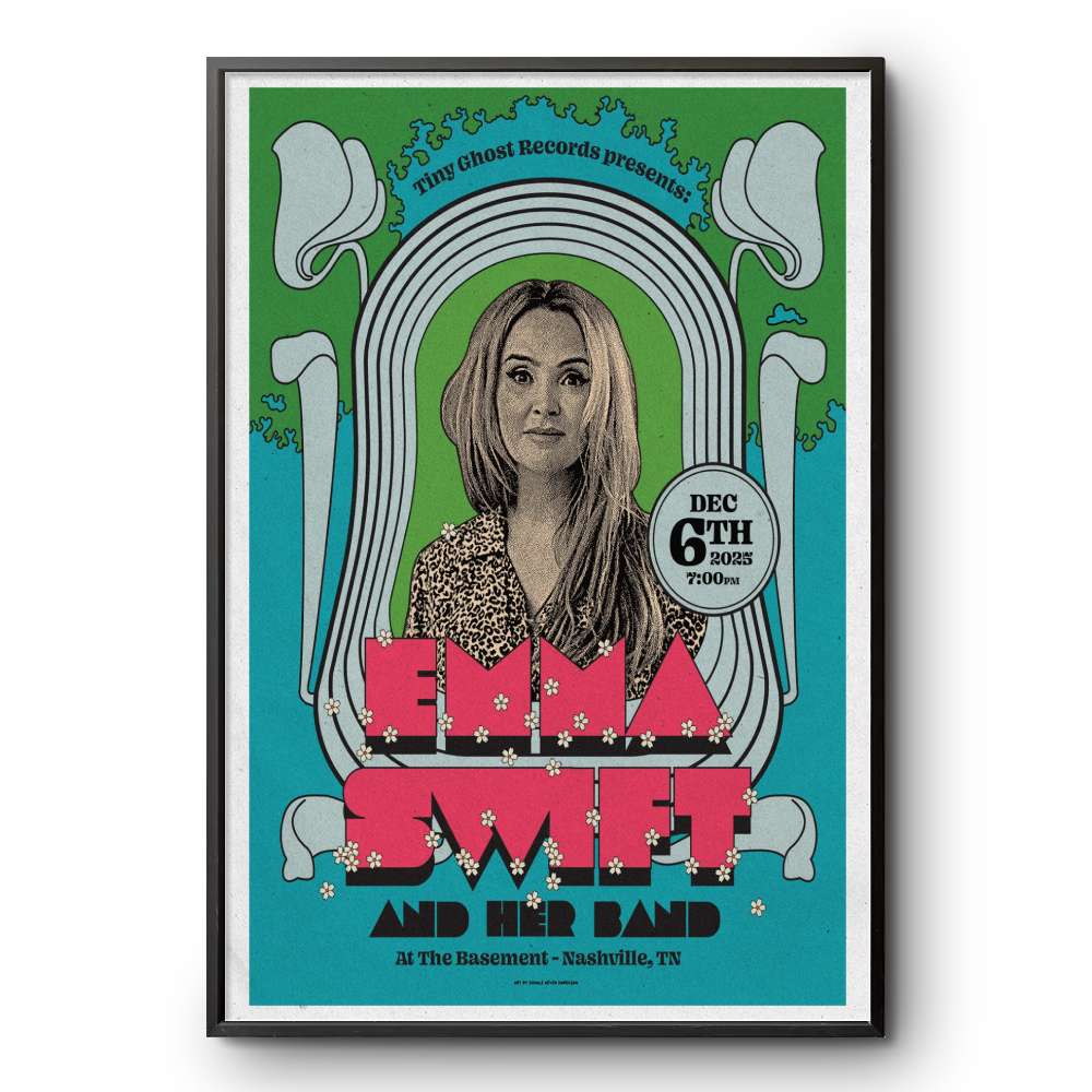 Poster Emma Swift 12.06.2025 Nashville | Custom prints store | T