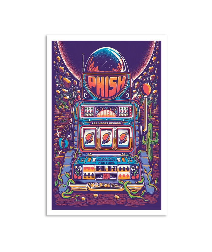 Phish 6/20-6/22/2025 SNHU Arena In Manchester NH Poster