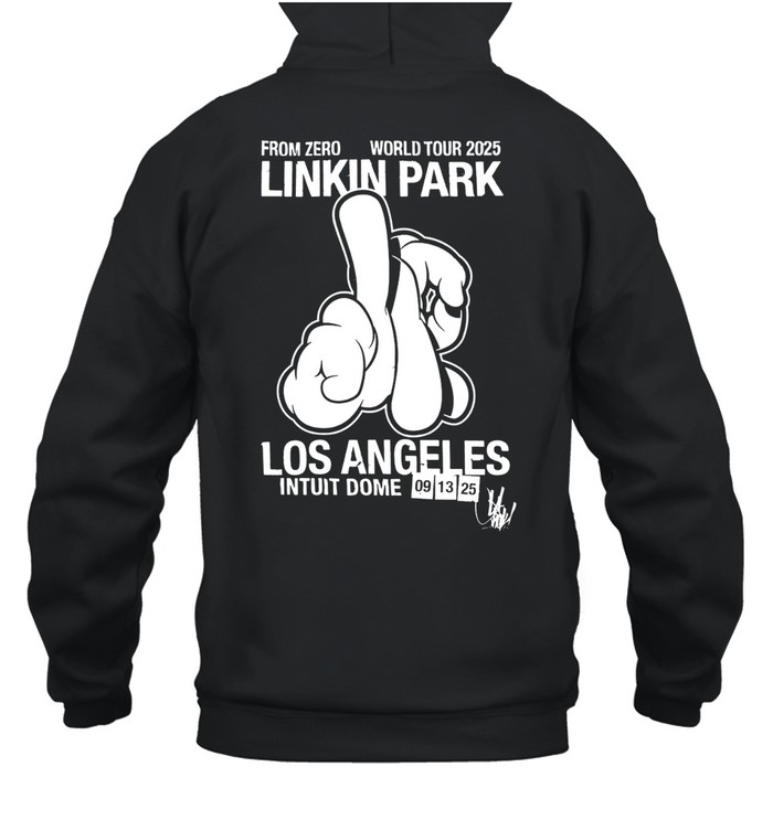 Linkin Park From Zero Tour Sep 13 2025 Intuit Dome Tee