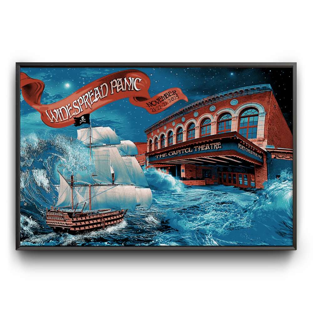 Widespread Panic Event Port Chester On Nov 21-23 2025 Poster