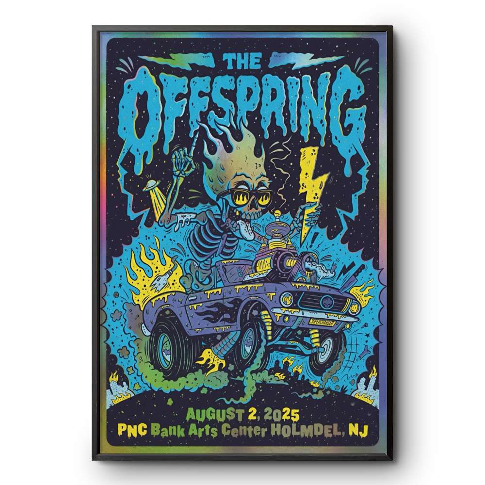 【激レア品】THE OFFSPRING TEXTILE POSTER OFFSPRING Americana BANNER HUGE 4X4 Ft Fabric Poster