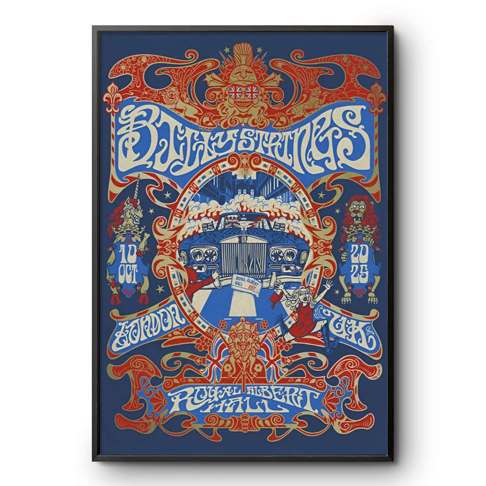 Billy Strings Royal Albert Hall London UK October 10 2025 Poster
