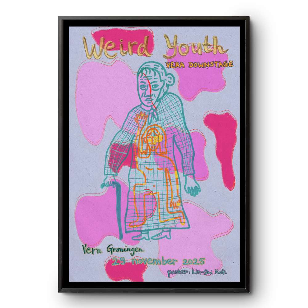 Weird Youth Nov 29 2025 Vera in Groningen NL Poster | Custom
