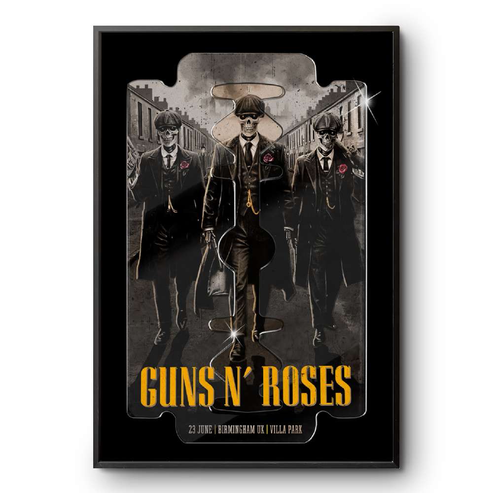 HX！ Guns n' Roses ポスター 日本限定 Guns N' Roses ガンズ・アンド