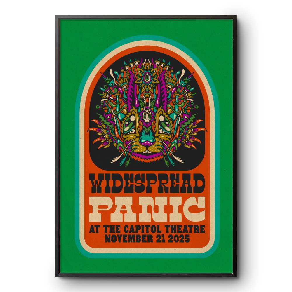 Widespread Panic Port Chester On Nov 21 2025 Tour Poster | Custom