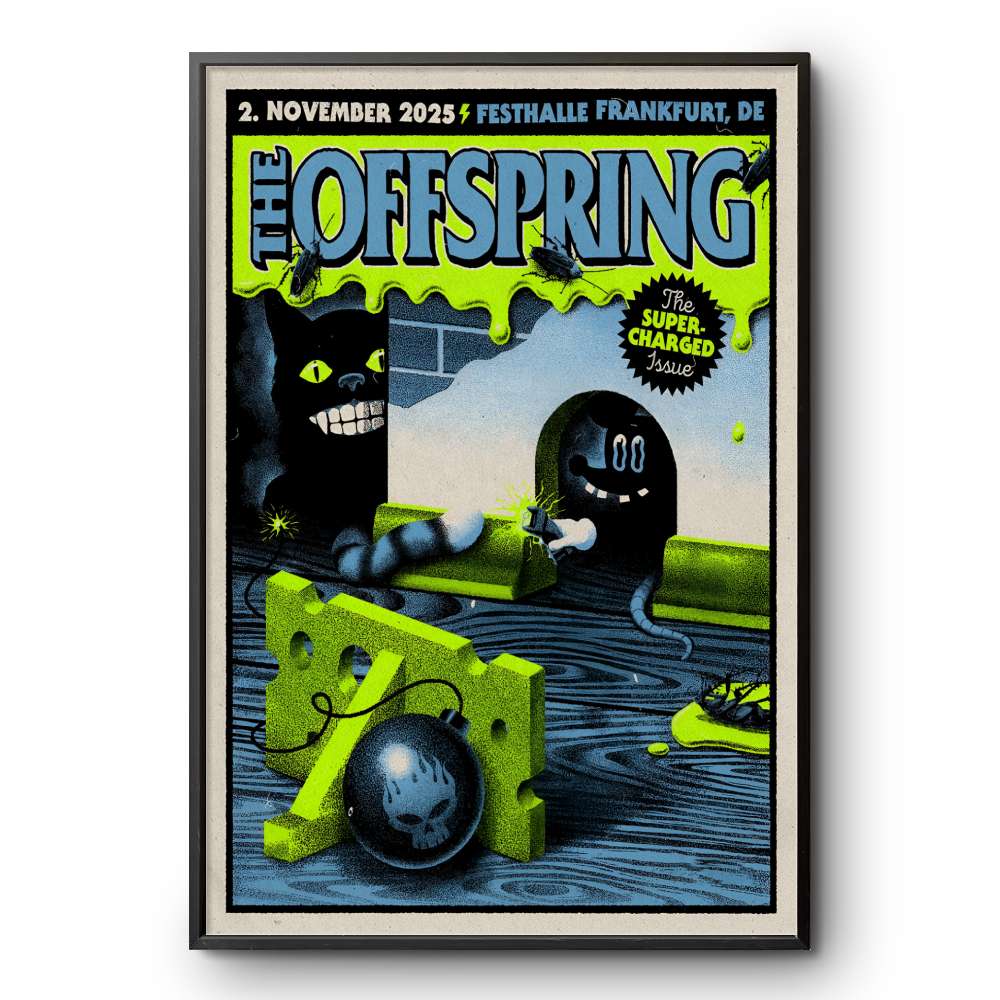 The Offspring 11/2/2025 Frankfurt, DE Poster | Custom prints store