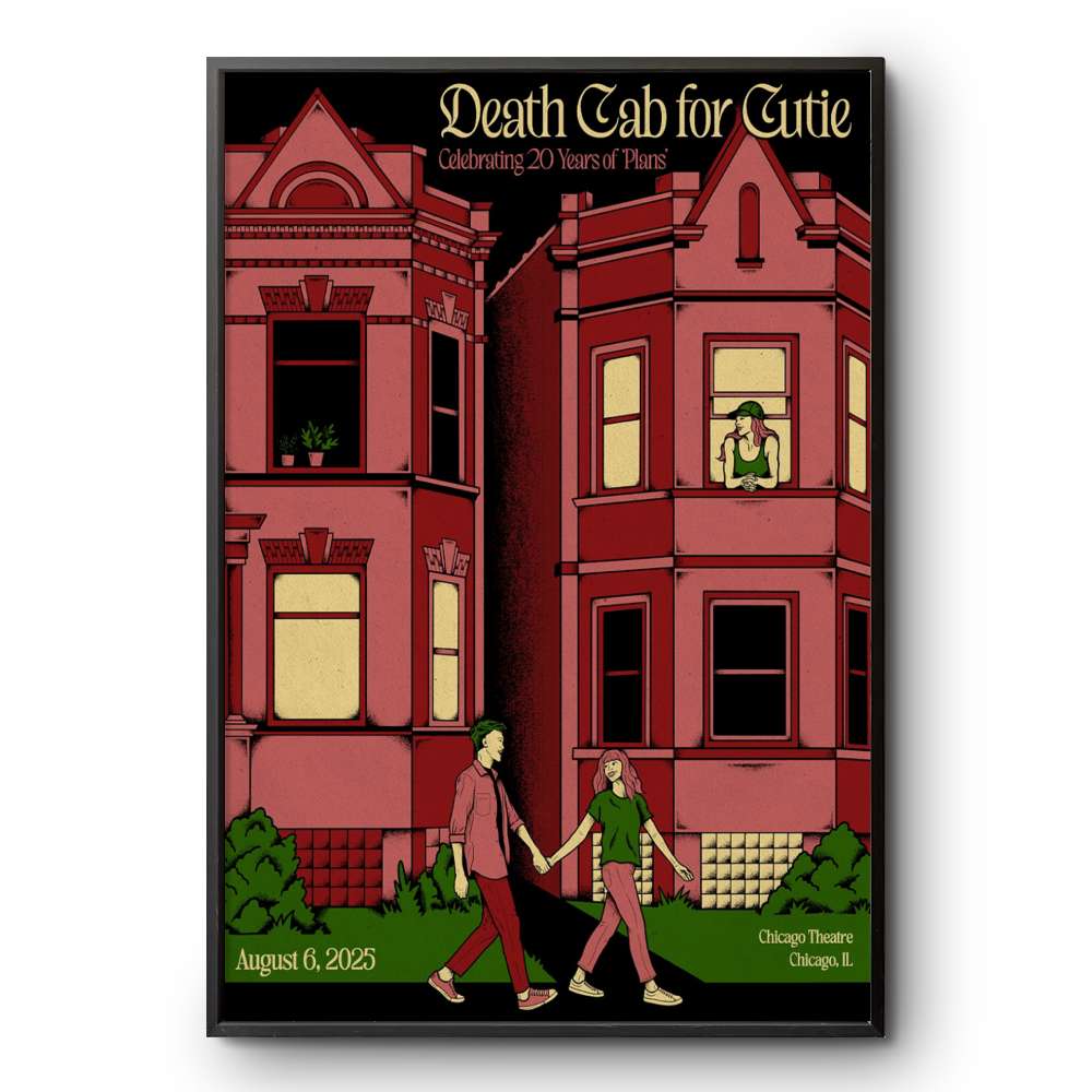 Death Cab for Cutie Fall Tour 2011 ポスター Amazon.com: Death Cab for Cutie tour poster, Death Cab for