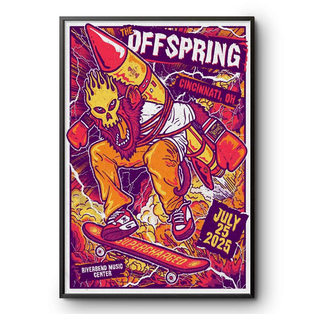 THE OFFSPRING ジャパンツアー ポスター THE OFFSPRING 
