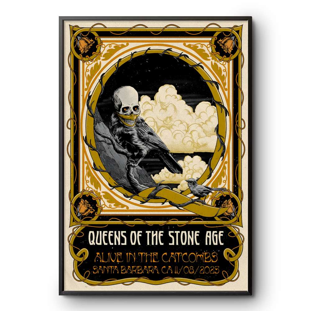 Queens of the Stone Age 40枚限定 メタリック ポスター Queens of the