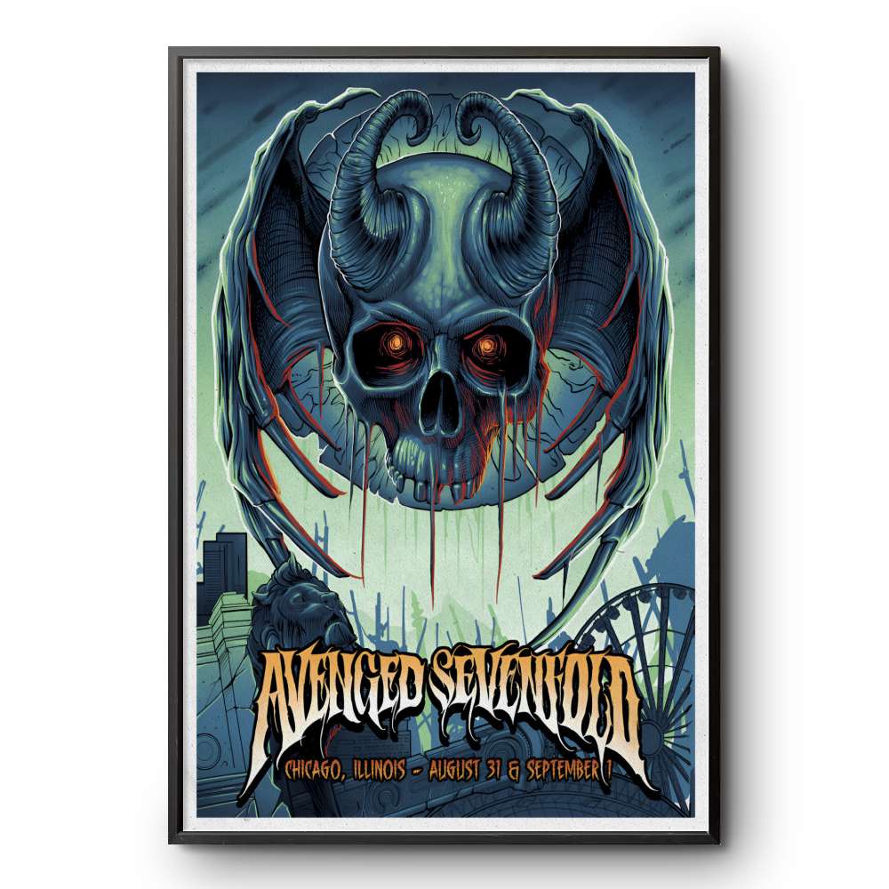 【ALAN FORBAS】Avenged Sevenfold ポスター ALAN FORBAS】Avenged Sevenfold ポスター ALAN FORBAS】Avenged