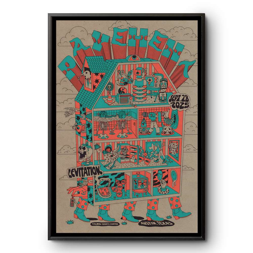PAVEMENT Levitation In Austin TX 9.28.2025 Poster | Custom prints