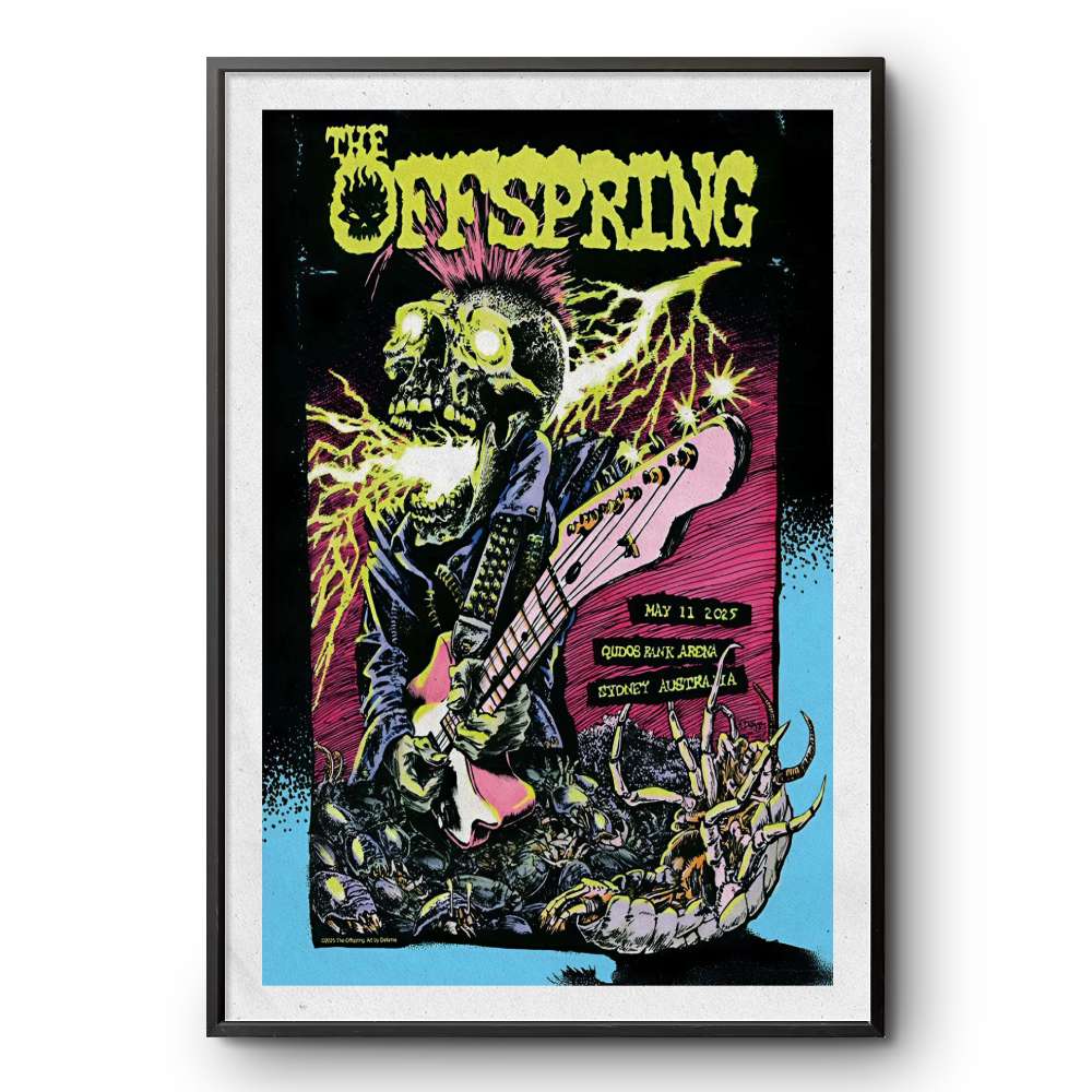【激レア品】THE OFFSPRING TEXTILE POSTER 激レア品】THE OFFSPRING TEXTILE POSTER