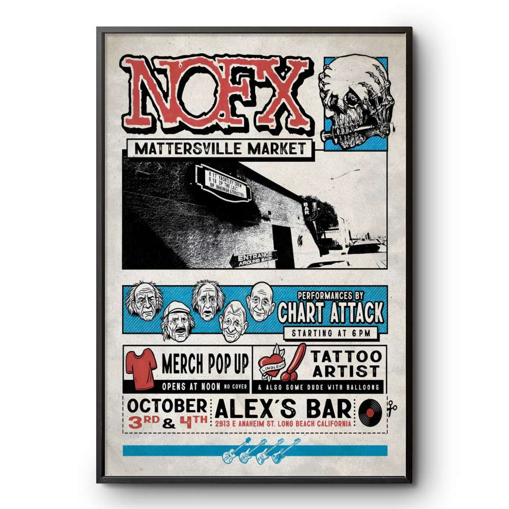 NOFX /Where's NOFX Day3 ポスター NOFX /Where's NOFX Day3 ポスター NOFX /Where's NOFX Day3