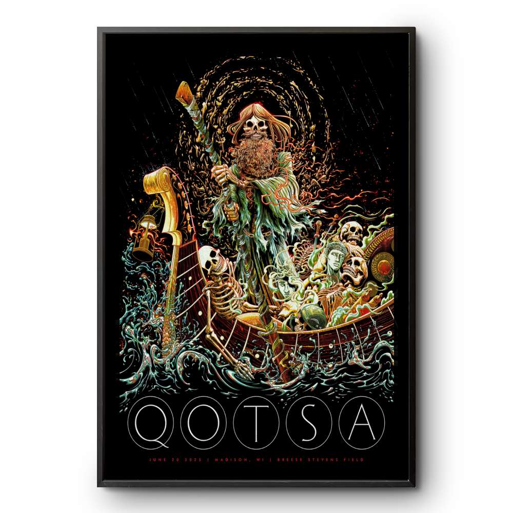 Queens Of The Stone Age Jun 20 2025 In Madison WI Poster | Custom