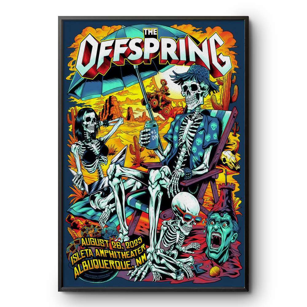 (未開封)The Offspring 2025年ライブポスター 未開封)The Offspring 2025年ライブポスター 未開封)The