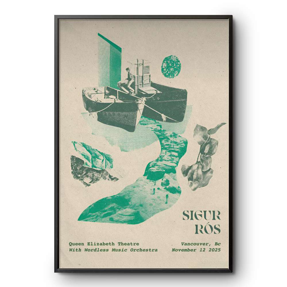 Sigur Ros In Vancouver BC On Nov 12 2025 Poster | Custom prints