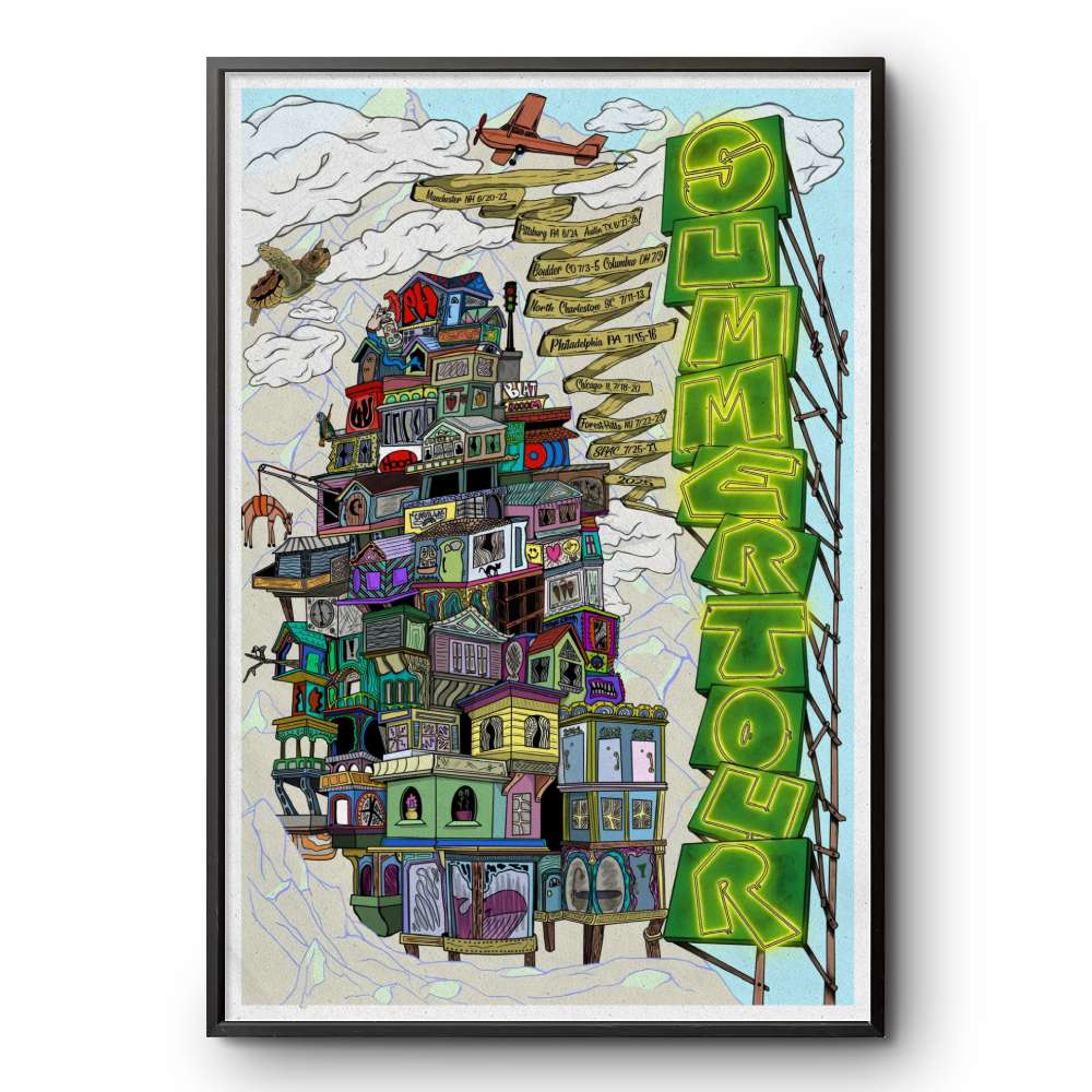 Poster Phish Summer 25 Tour Limited | Custom prints store