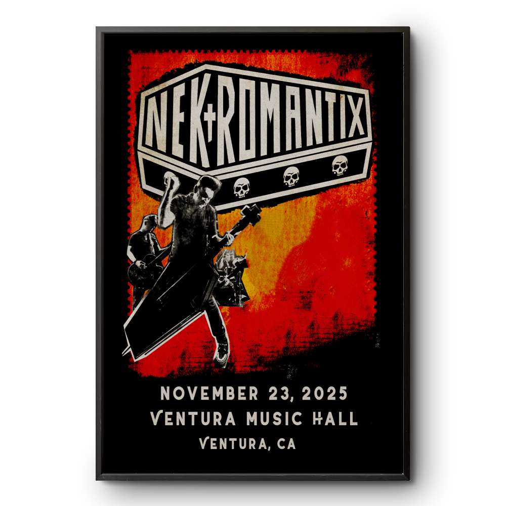 Nekromantix 11/23/2025 Ventura CA Poster | Custom prints store | T