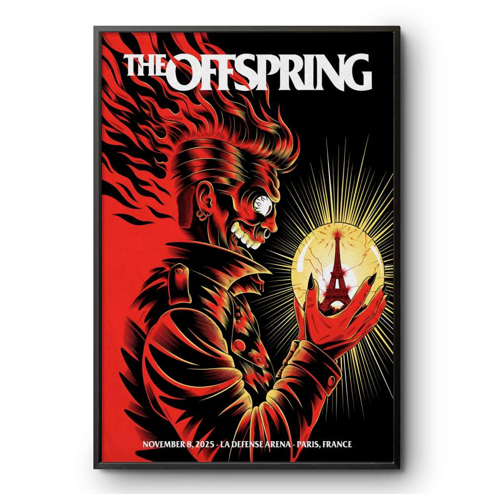 The Offspring Nanterre, France November 8 2025 Poster | Custom