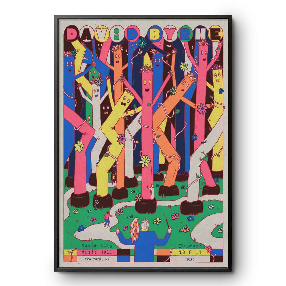 David Byrne Oct 10-11 2025 Radio City Music Hall New York NY