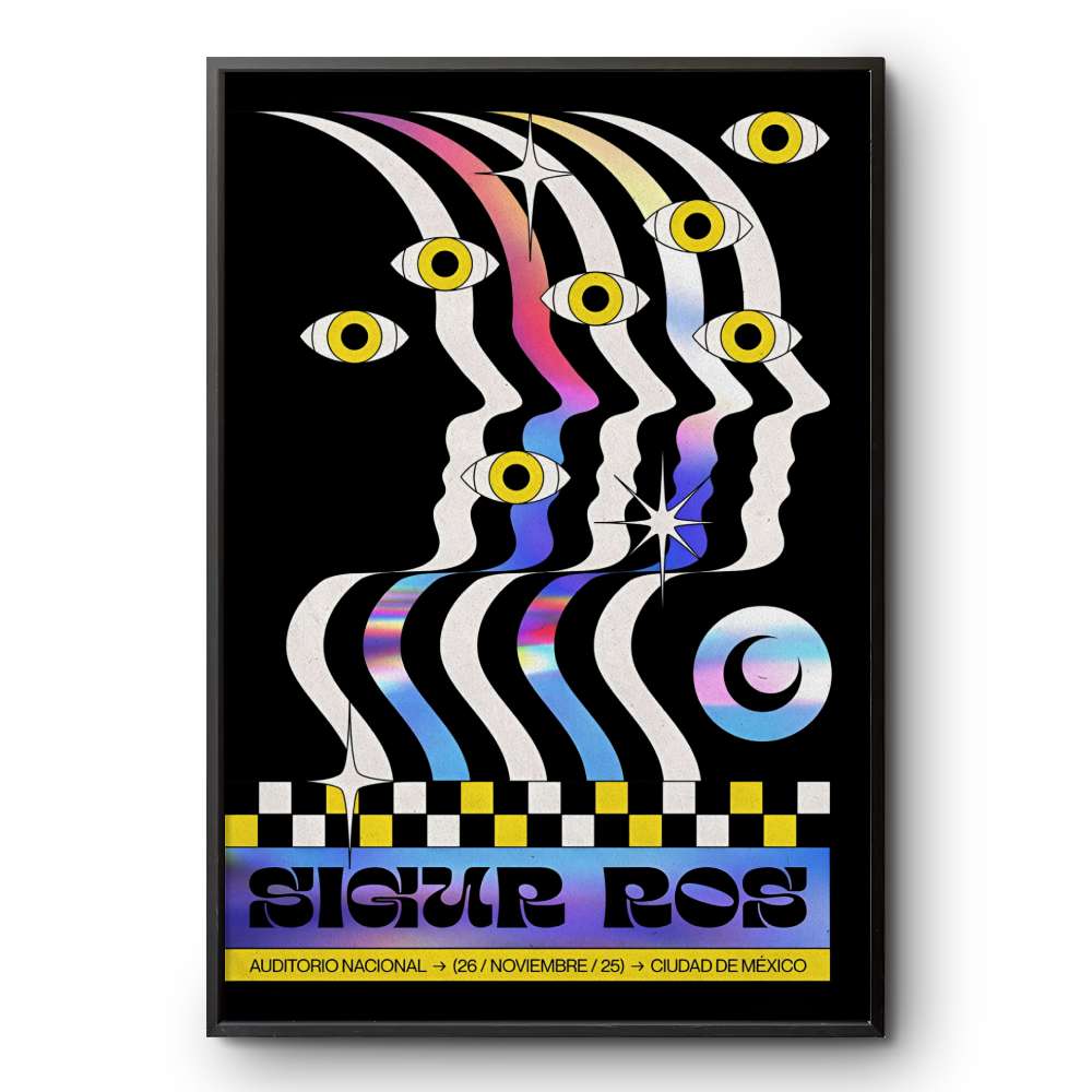 Sigur Ros Nov 26 2025 Auditorio Nacional Mexico Poster | Custom